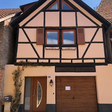 Route Des Vins Sauna Garage Ideal Cyclistes Et Motards Frühstückspension Dambach